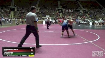 7A 215 lbs Quarterfinal - Alexander Baca, Foley vs Jace Himes, Enterprise HS