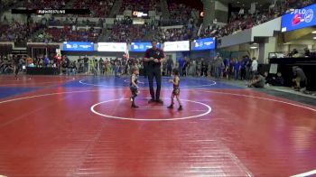 37 lbs Cons. Round 1 - Sage Saddler, Helena Wrestling Club vs Xavier Stevens, Mine Yard Dogs Wrestling Club