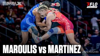 57 kg Champ. Round 2 - Amanda Martinez, Cardinal WC/TMWC vs Helen Maroulis, TMWC