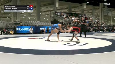 72 kg Champ. Rd Of 32 - Micah Fisher, Greenbrier Wrestling Club vs Chandni Banks, California