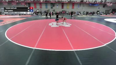 124 A Champ. Round 2 - Joy Cantu, King University vs Rose Kaplan, Indiana Tech