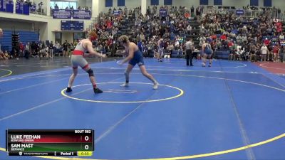 175 lbs Cons. Round 3 - Sam Mast, DEFIANCE vs Luke Feehan, BOWLING GREEN