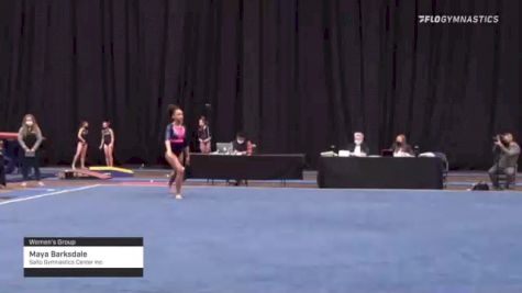 Maya Barksdale - Women's Group, Salto Gymnastics Center Inc - 2021 Women's Xcel Region 4 Championships