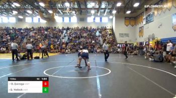 113 lbs Round Of 64 - Dylan Quiroga, North Brevard Wrestling Association (NBWA) vs Guy Yodock, Unattached