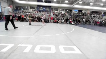 105 lbs 5th Place Match - Charlotte Wilson, Thunder Ridge vs Mia Tenangueno, Kearns