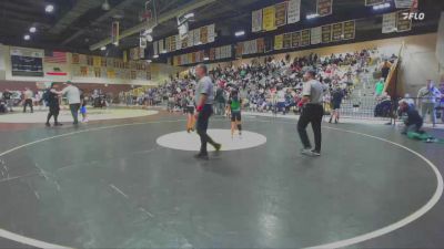 69 lbs Quarterfinal - Cadence Rivera, Chula Vista vs Adaline Duarte, Rough House