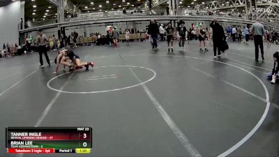 110 lbs Placement (4 Team) - Brian Lee, Team Germantown vs Tanner Ingle, Revival Uprising Orange