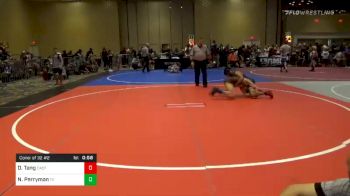 Match - David Tang, Castro Valley vs Nathan Perryman, Temecula Valley