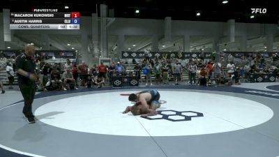 97 kg Cons. Quarters - MacAron Kukowski, Minnesota Storm vs Austin Harris, Club Lucha