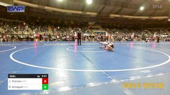 80 lbs 2nd Place - John Thomas, OCRTC vs Ricky Almaguer, Victory Wrestling - Central WA