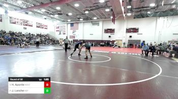 165 lbs Round Of 32 - Hector Aponte, Montville vs Jonathan Lanche, Notre Dame-Fairfield