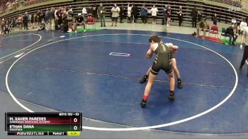 93 lbs Cons. Round 1 - M. Xavier Paredes, Sanderson Wrestling Academy vs Ethan Dana, Shootbox