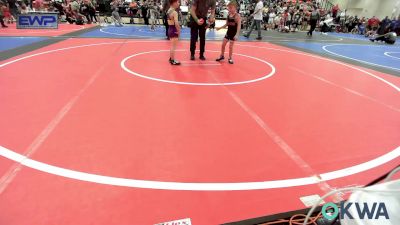 52 lbs Semifinal - Kevin Harris, HURRICANE WRESTLING ACADEMY vs Finn Morse, Sallisaw Takedown Club