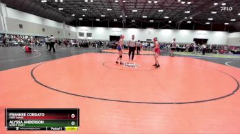 115 lbs Cons. Round 4 - Frankee Cordato, Fort Osage vs Alyssa Anderson, North Point