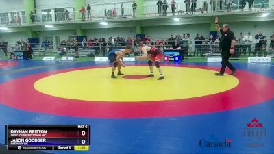 71kg Champ. Round 1 - Daynan Britton, Swift Current Titans WC vs Jason Goodger, Pathway WC