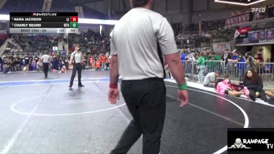 55 lbs 1st Place Match - Nara Jackson, Lawrence Elite vs Charly Beard, WTC