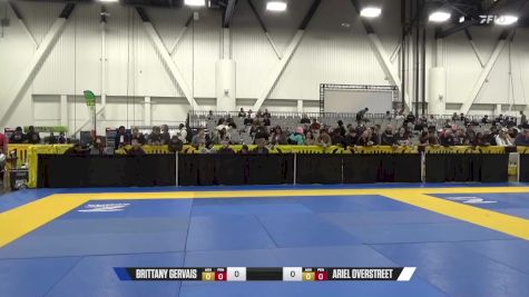 ARIEL OVERSTREET vs BRITTANY GERVAIS 2024 World IBJJF Jiu-Jitsu No-Gi Championship