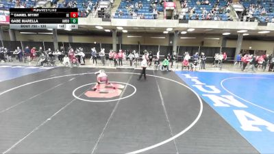 120 lbs Cons. Round 3 - Daniel Myint, Unattached vs Gabe Marella, Unattached