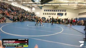 152 lbs Semifinal - Jaydon Walther, Green River Grapplers vs Hunter Smith-Velarde, Lander Tiger Tough Wrestling