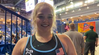 Kaylie Hall Blitzed The 170-pound Beast of the East Field