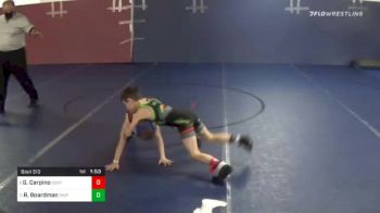 55 lbs Prelims - Geno Carpino, Central Bucks vs Ryan Boardman, Shippensburg