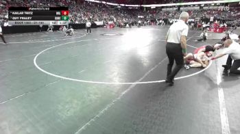 D1-190 lbs Semifinal - Guy Fraley, Homestead vs Kailar Tritz, Wisconsin Rapids Lincoln