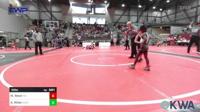 52 lbs Semifinal - Maddox Reed, Pin-King All Stars vs Axel Miller, Skiatook Youth Wrestling