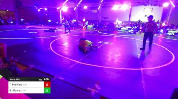 69 lbs Final - Trey Merkley, Uintah Wrestling vs Bryan Alvarez, Top Rank Hammers