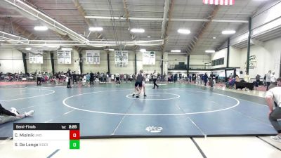 197 lbs Semifinal - Chase Mielnik, Maryland vs Steyn De Lange, Rider