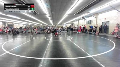 48 lbs Round Of 16 - Odin Brown, Binghamton vs Mason Banker, Ontario