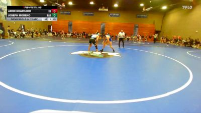 126 lbs Semifinals (4 Team) - Joseph Moreno, Madera vs Aron Guardado, South Bakersfield