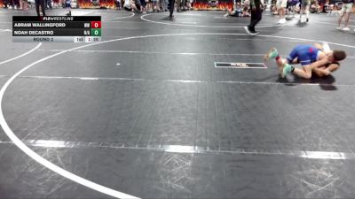 80 lbs Round 2 - Noah DeCastro, N/a vs Abram Wallingford, Woodland Wrestling