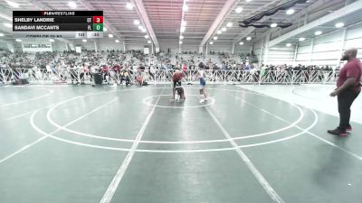 100 lbs Consi Of 32 #2 - Shelby Landrie, CT vs Sandavi McCants, FL