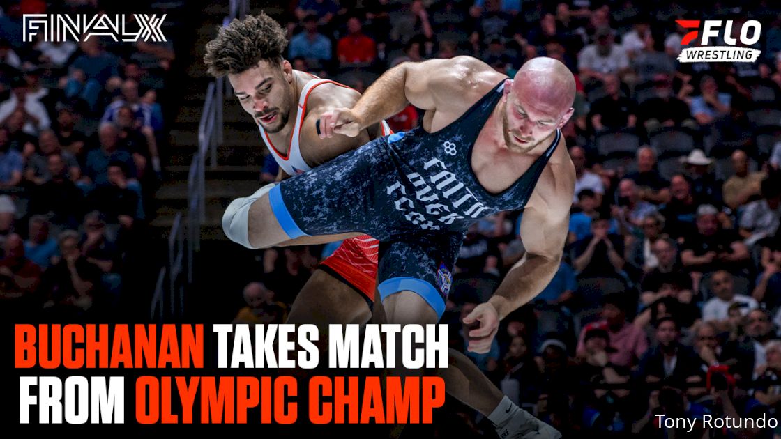 Stephen Buchanan TAKES a match from an Olympic Champ!