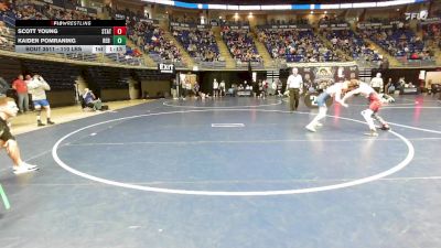 110 lbs Round Of 16 - Scott Young, State College vs Kaiden Pomraning, Red Lion