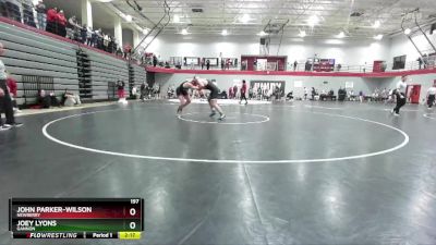 197 lbs Champ. Round 3 - John Parker-Wilson, Newberry vs Joey Lyons, Gannon