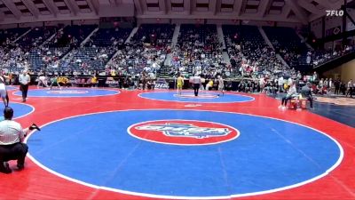 1A-106 lbs Quarterfinal - Lane Fleming, Elbert County vs Xander Ledford, Banks County