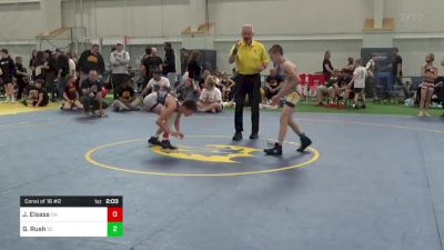 85-J lbs Consi Of 16 #2 - Jase Elsass, OH vs Gavin Rush, SC