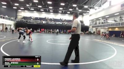 141 lbs Semifinal - Pedro Lacerda, Mt San Antonio College vs Raul Jimenez, Cerritos