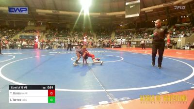 49 lbs Consi Of 16 #2 - Trenton Boisa, Warriors Of Christ (WOC) vs Ivan Torres, Chickasha Wrestling