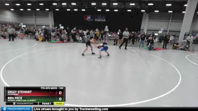 110 lbs Cons. Round 2 - Ben Pece, Askren Wrestling Academy vs Ziggy Stewart, California