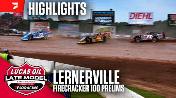 Highlights | 2026 Lucas Oil Firecracker 100 Friday Prelims at Lernerville Speedway