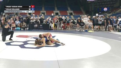 110 lbs 7th Place Match - Peggy Susan Dean, Colorado vs Zolah Williams, Missouri