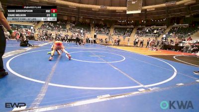 67 lbs Round Of 16 - Kane Griekspoor, Maize Wrestling Club vs Zane Nelson, Owasso Takedown Club