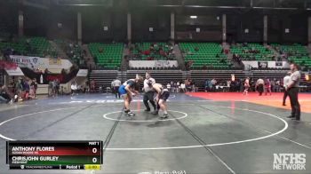 220 lbs Semifinal - Anthony Flores, Susan Moore Hs vs ChrisJohn Gurley, Piedmont