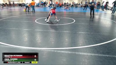 93 lbs Placement (4 Team) - Braxton Petersen, TMBWWG vs Mikel Hansen, Paynesville