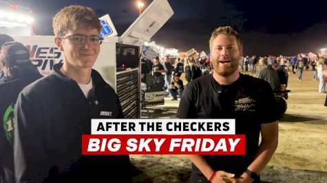 After The Checkers: Ryan Timms Discusses Runner-Up Finish Friday At Big Sky