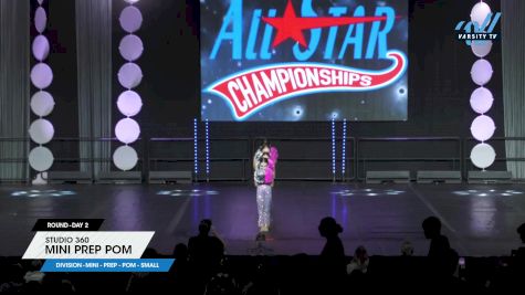Studio 360 - Mini Prep Pom [2025 Mini - Prep - Pom - Small Day 2] 2025 ASCS Dance Grand Nationals & Cheer Showdown