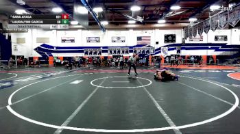 190 lbs Quarterfinal - LauraLynn Garcia, Costa Mesa vs Sara Ayala, Mountain View
