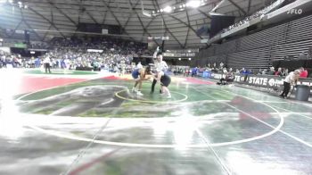 Boys 1A 190 lbs Champ. Round 1 - Cody Sauer, Hoquiam vs Jordy Macias, Wapato